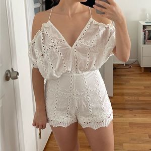 White Romper
